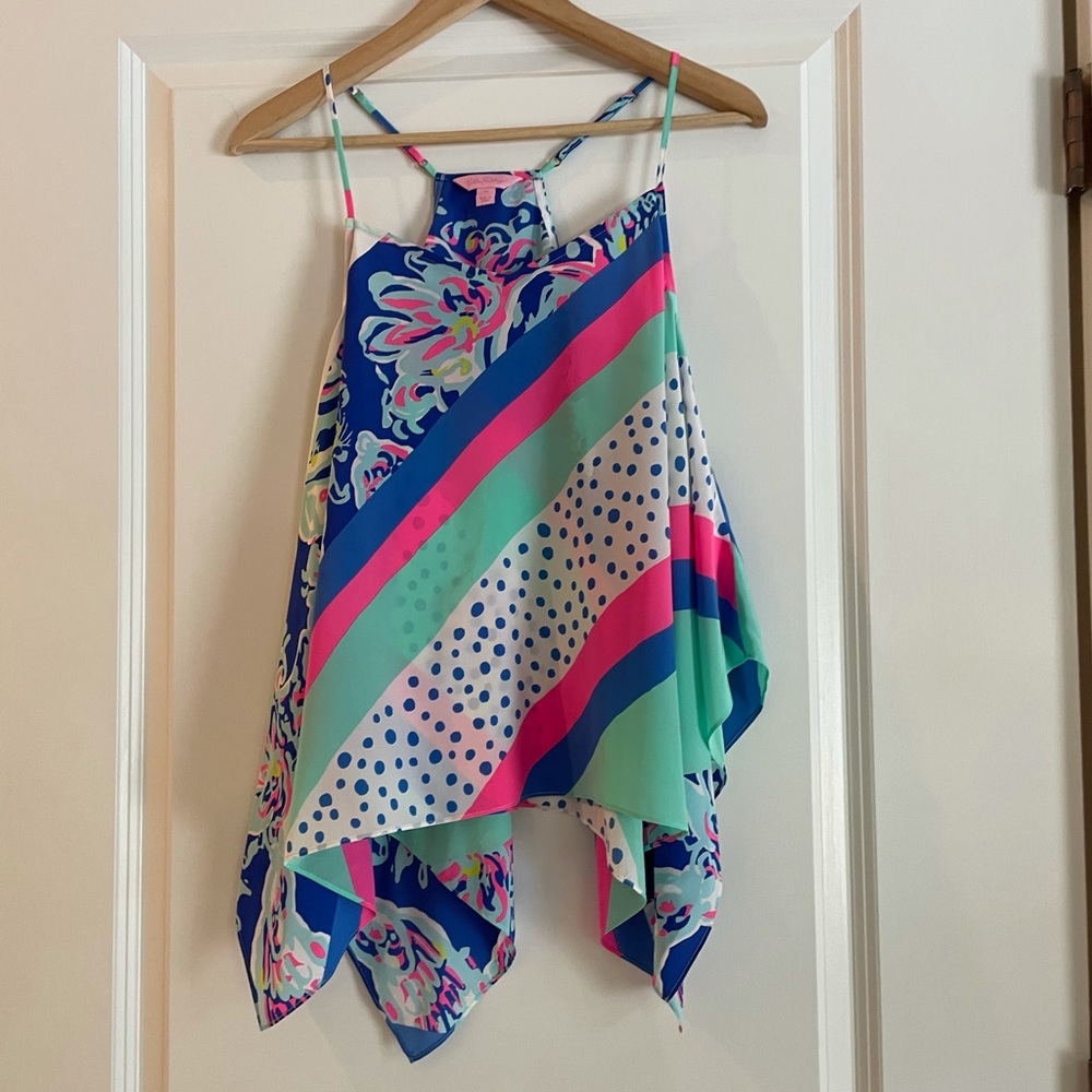 Lilly Pulitzer 100%Silk Women’s Blouse